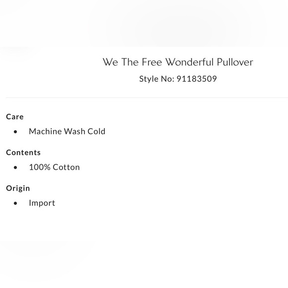 NWT Free People We the Free S Wonderful Pullover in Grey Heather New Tunic $128 - Picture 7 of 7